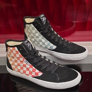 Vans The Lizzie Checkerboard Black Multi
